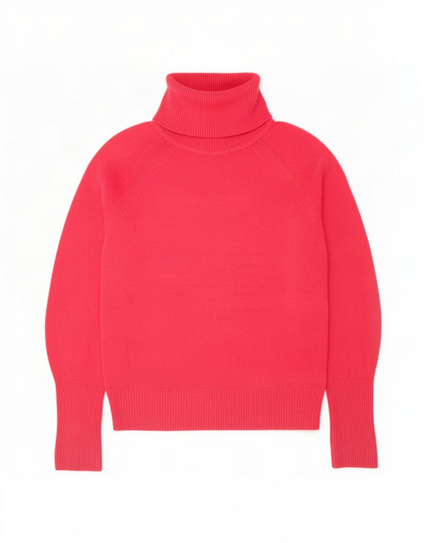 Marks & Spencer Damski sweter z okrągłym dekoltem, UK 10, mały, różowy