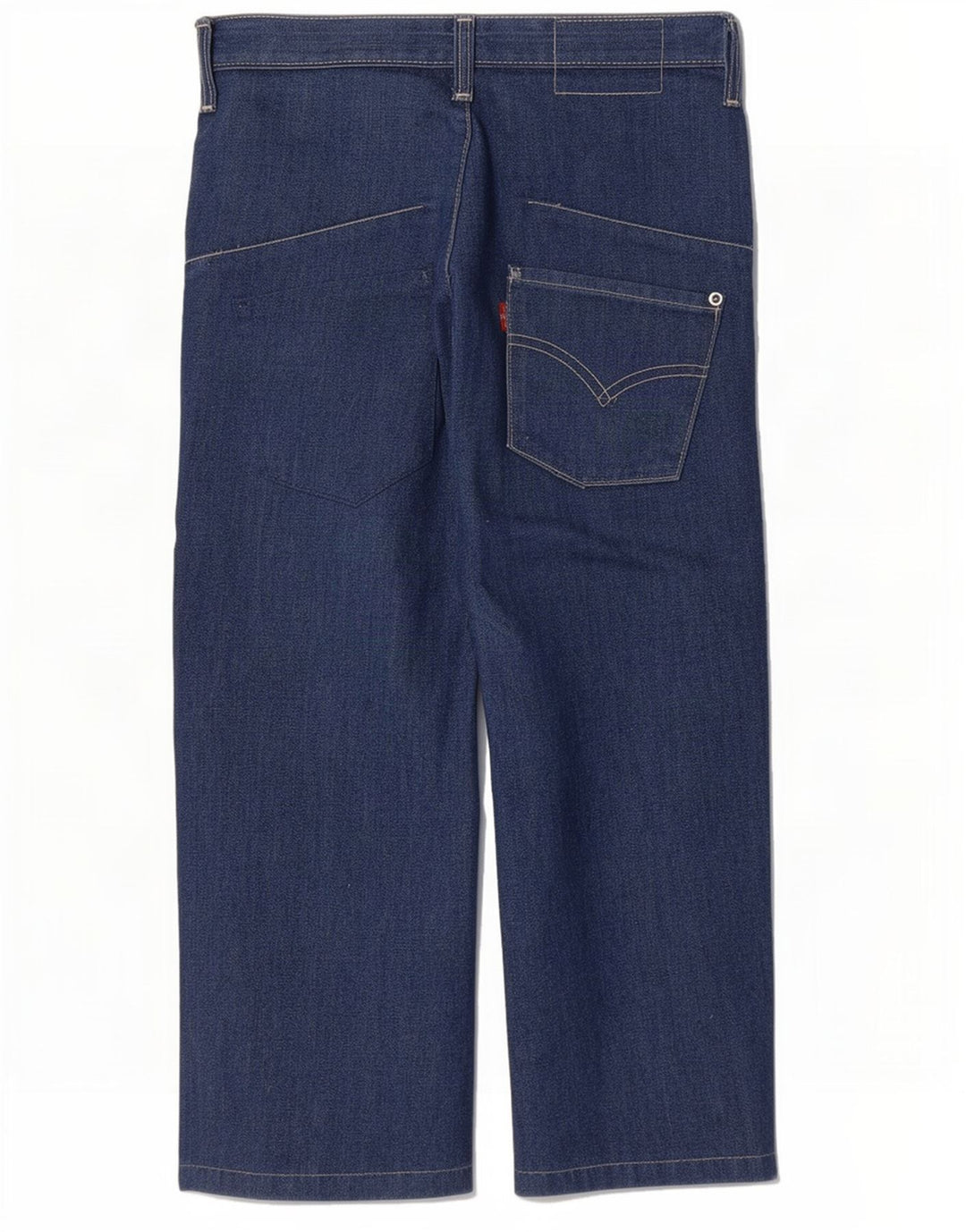 Damskie jeansy Capri Levi's W32 L21 Niebieskie