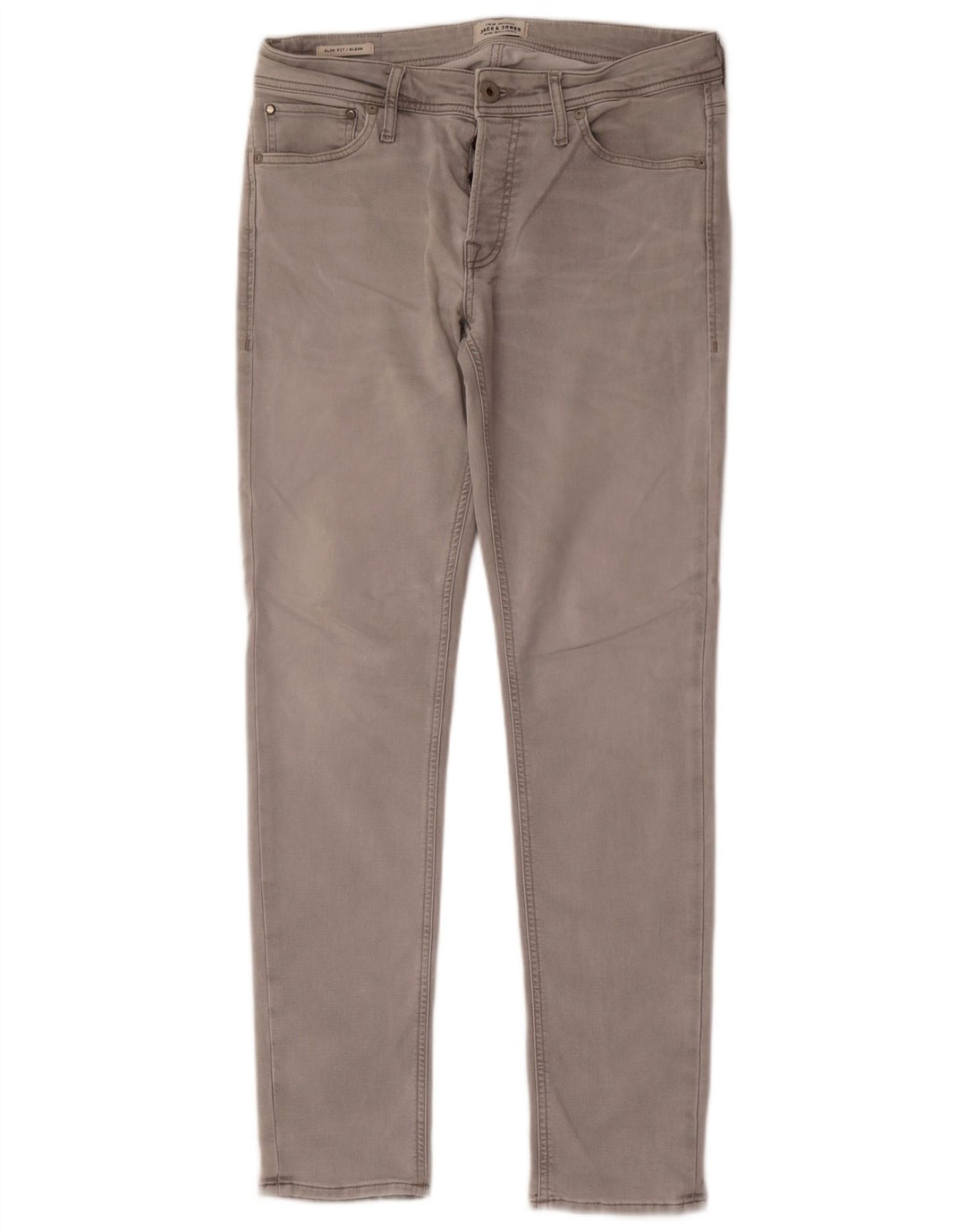 Męskie jeansy Jack & Jones GLENN Slim W33 L32 Szara bawełna