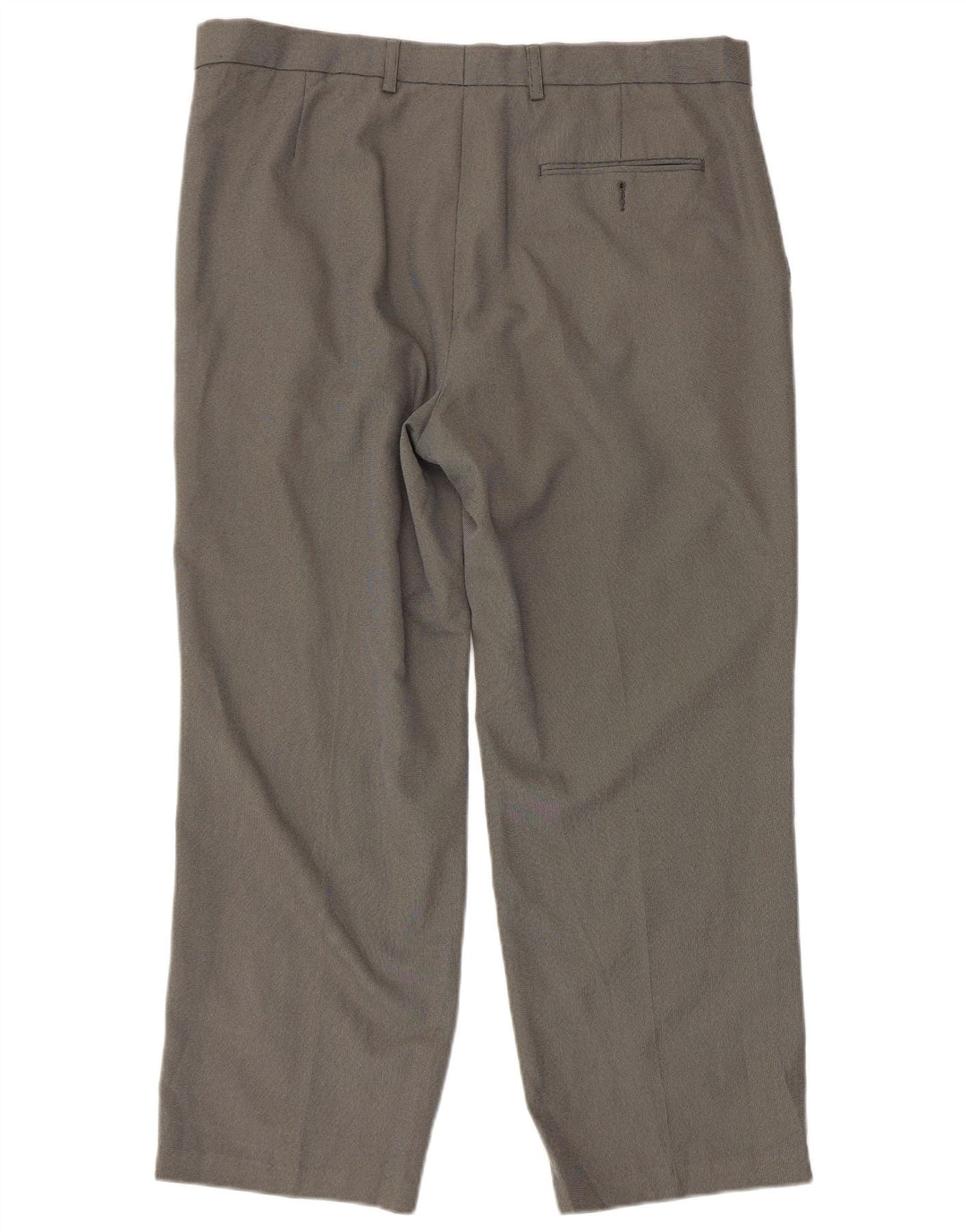 MARKS & SPENCER Womens Pegged Suit Trousers W36 L29 Grey Polyester