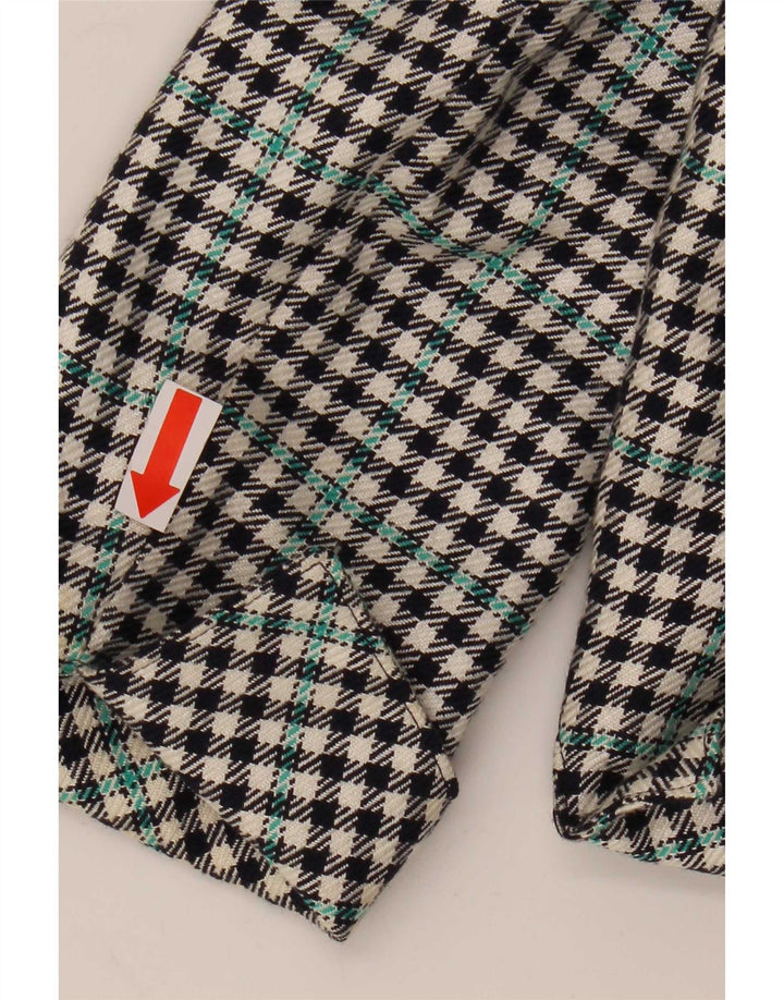 Kurtka marynarska damska Vintage IT 34 XS Wielobarwna pepitka Classic