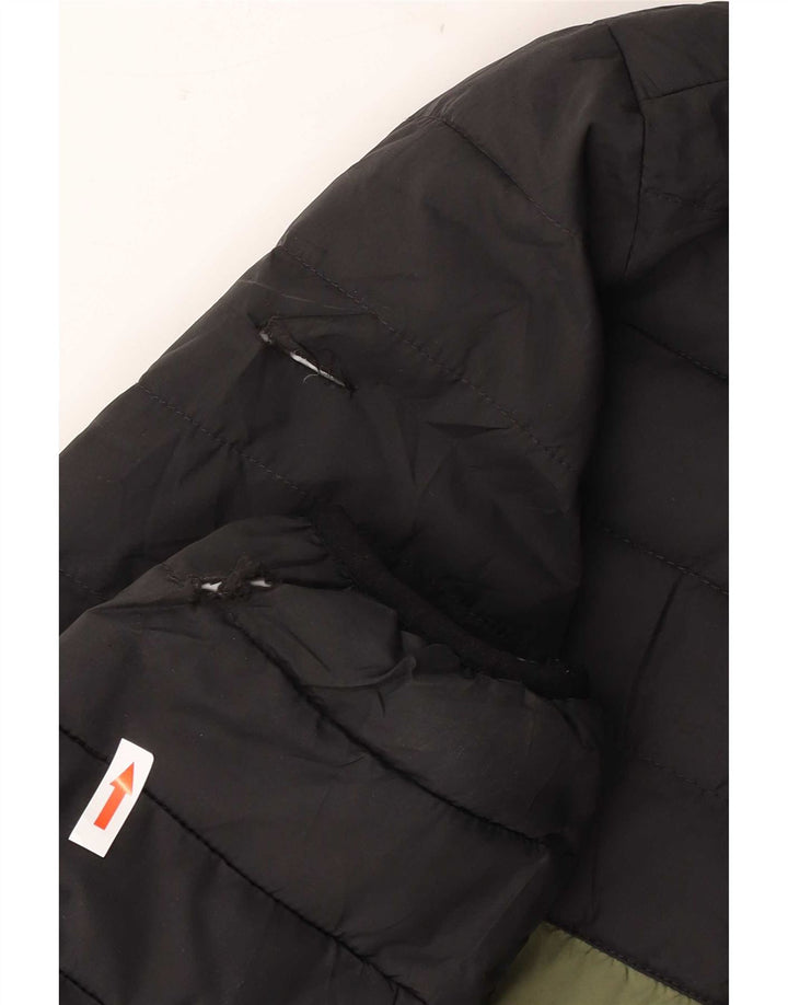 Męska ocieplana kurtka z kapturem Quiksilver UK 38 w kolorze średniej zieleni