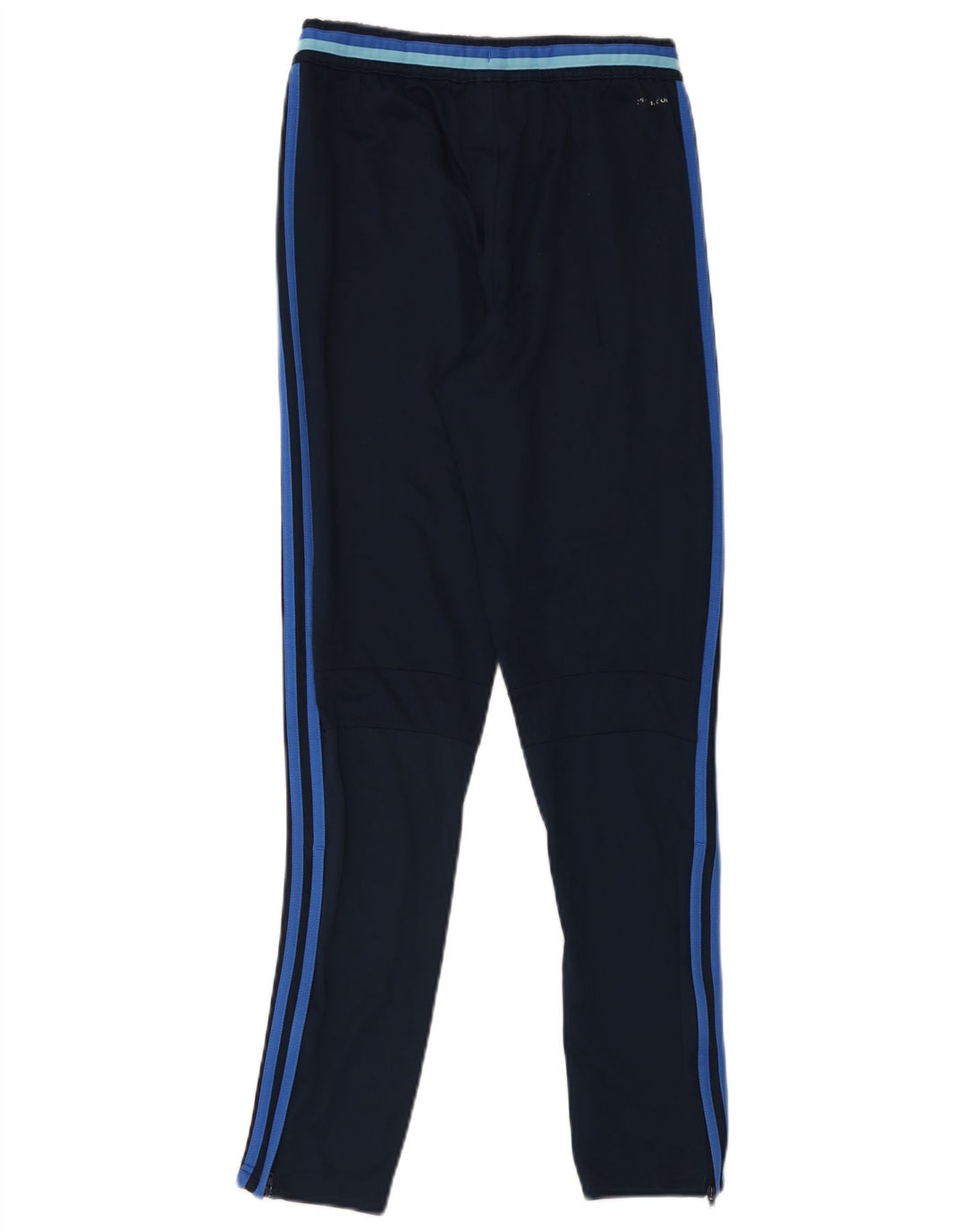 Chłopięce spodnie dresowe ADIDAS Climacool 13-14 lat, granatowe, poliestrowe