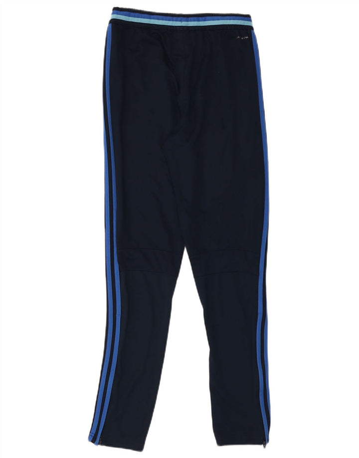 Chłopięce spodnie dresowe ADIDAS Climacool 13-14 lat, granatowe, poliestrowe