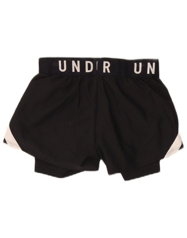 Damskie spodenki sportowe Under Armour Graphic UK 6 XS w kolorze czarnym