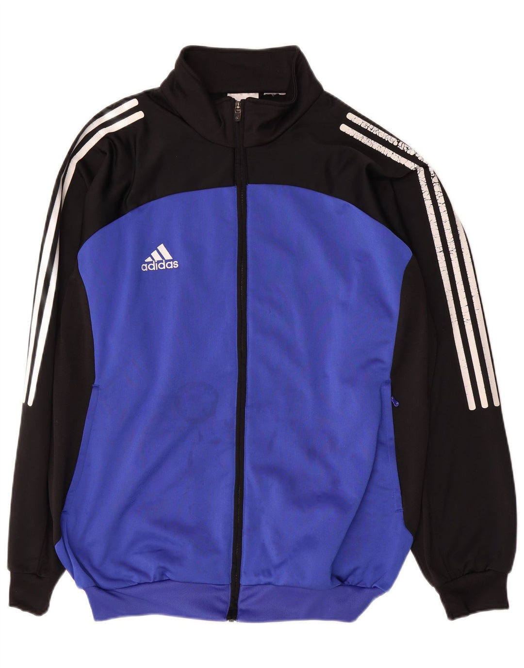 Adidas Męska bluza dresowa XL z niebieskim blokiem kolorów