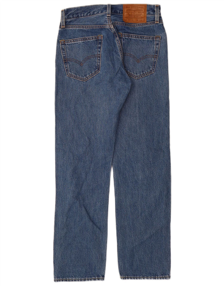 Damskie jeansy Levi's 551 Straight W26 L30 Niebieskie bawełniane