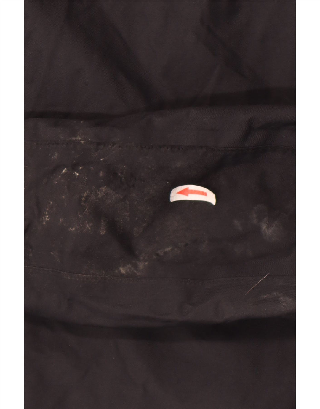 Męska kurtka przeciwdeszczowa Jack Wolfskin z kapturem UK 50 3XL Czarny poliamid