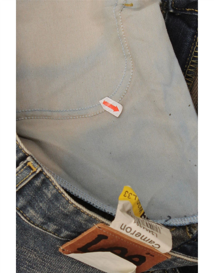 Damskie jeansy Lee Cameron o niskim stanie i regularnym kroju Bootcut W30 L33, niebieska bawełna