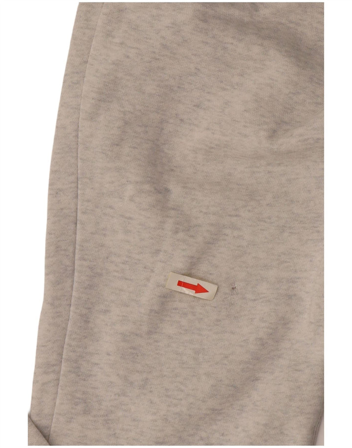 Chłopięce spodnie dresowe Nike z grafiką, 12-13 lat, duże, szare nakrapiane