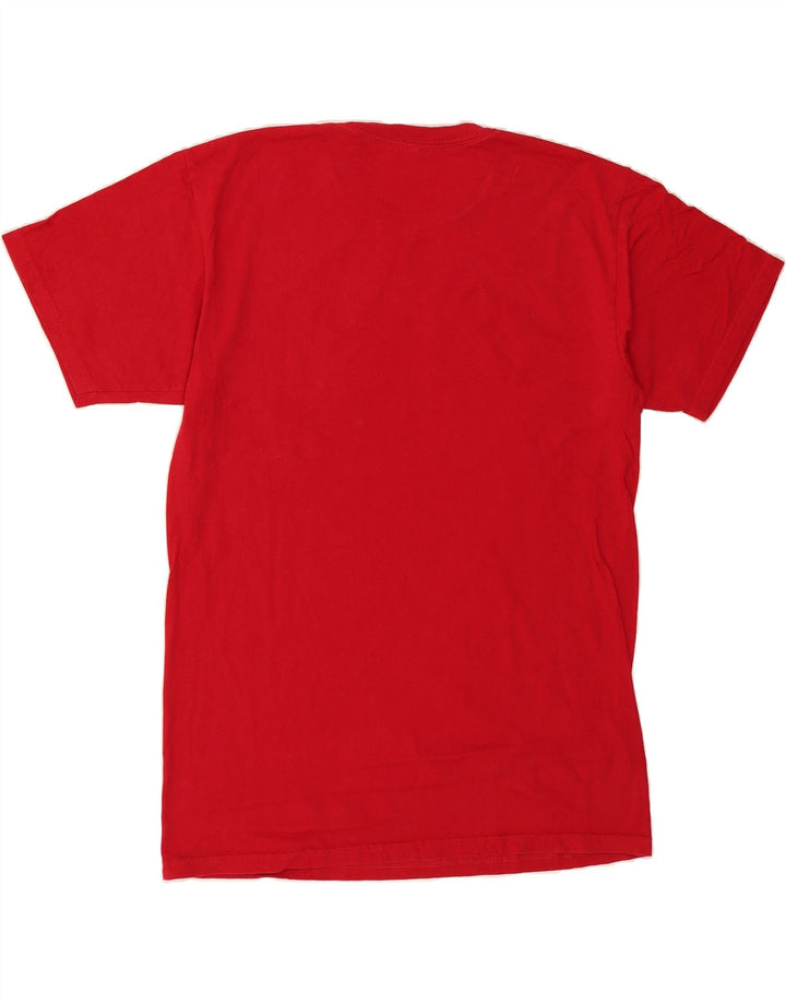 VANS Mens Graphic T-Shirt Top Medium Red Vintage Vans and Second-Hand Vans from Messina Hembry 