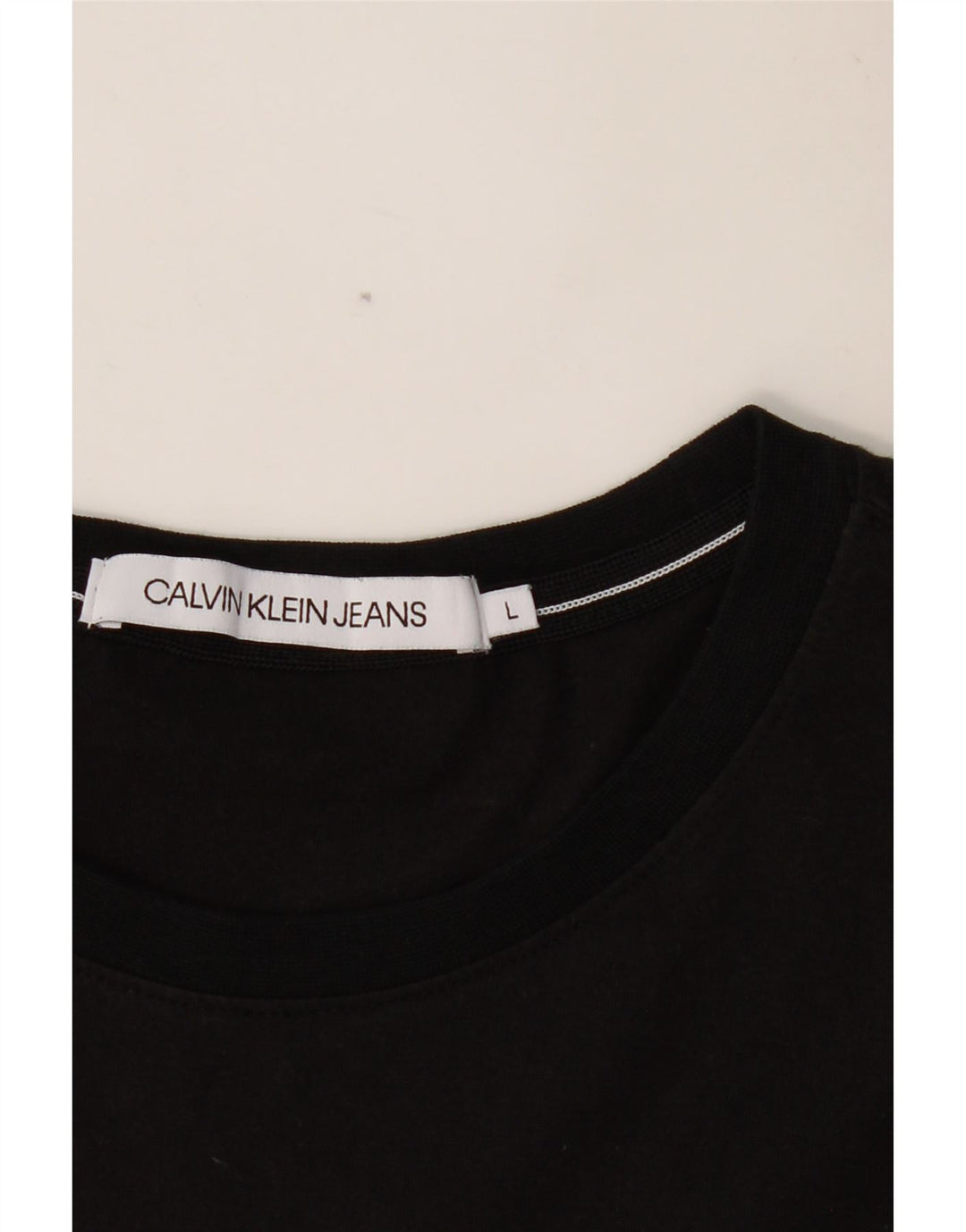 Chłopięcy T-shirt z grafiką CALVIN KLEIN JEANS, rozmiar 15-16 lat, duży, czarny