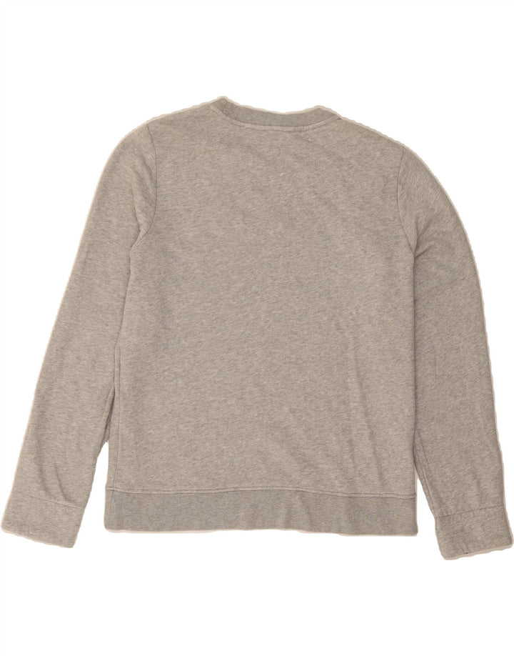 TOMMY HILFIGER Womens Graphic Oversized Sweatshirt Jumper UK 10 Small Grey Vintage Tommy Hilfiger and Second-Hand Tommy Hilfiger from Messina Hembry 