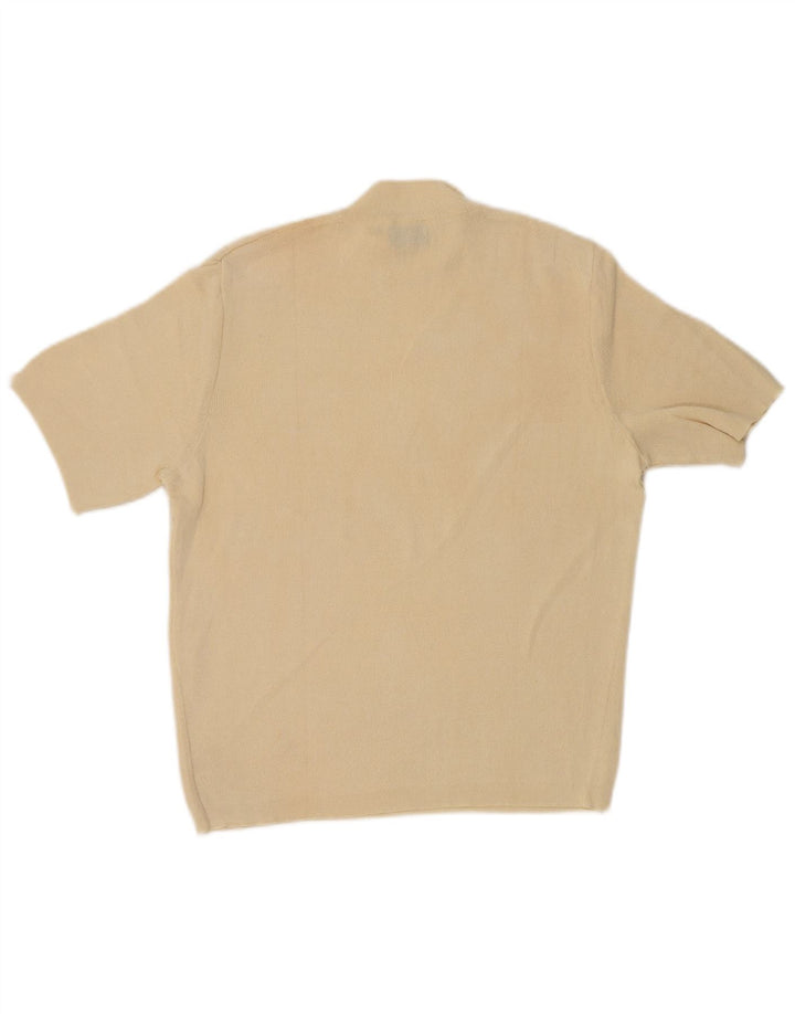 Damski sweter z golfem Max & Co. UK 12, średni złamanej bieli