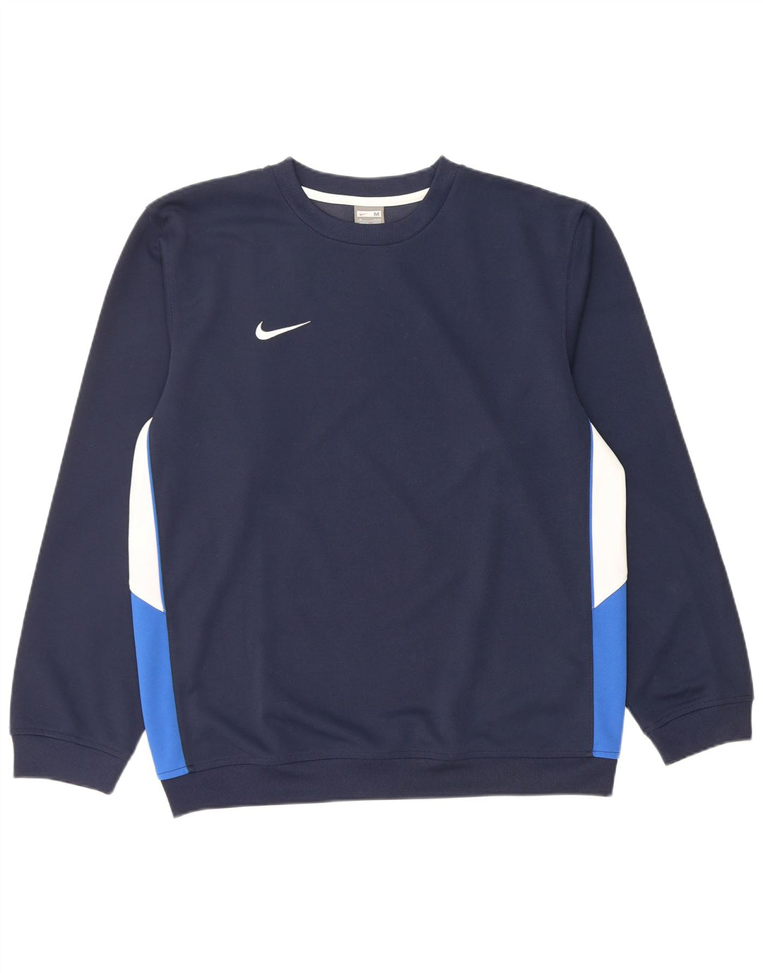 Męski sweter NIKE Bluza UK 39/41 Średni granatowy, blok kolorów