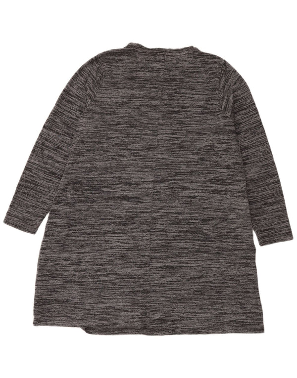 Marks & Spencer Damska sukienka sweterkowa UK 18 XL Szary, nakrapiany poliester