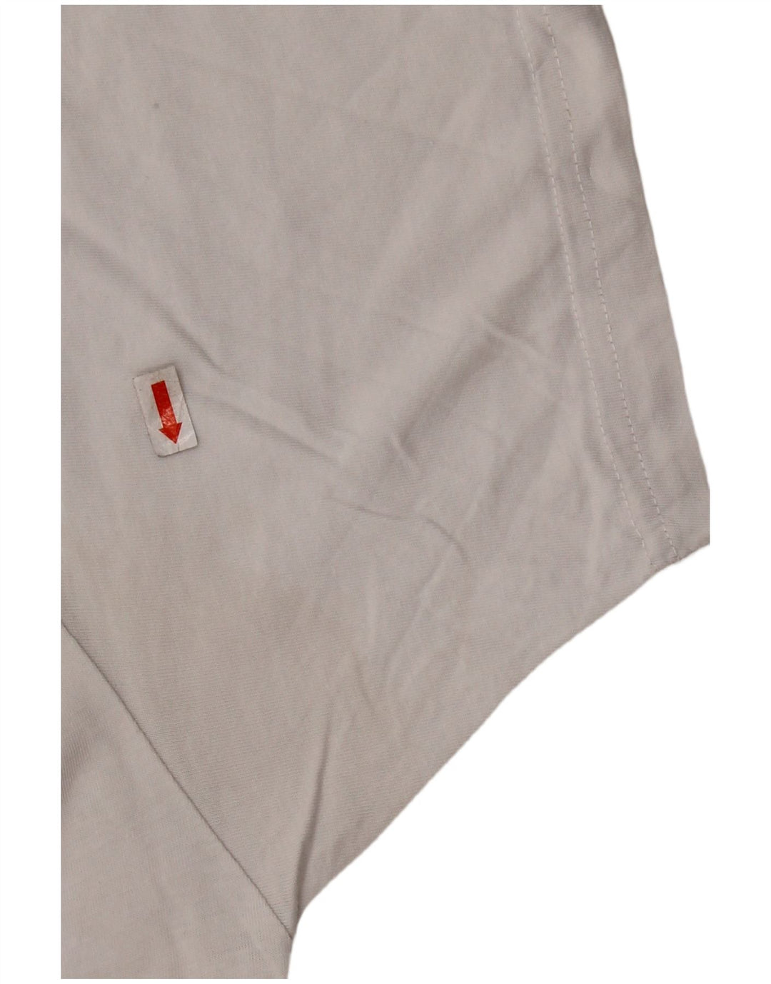 Męski T-shirt VANS o klasycznym kroju, duży, biały, bawełniany
