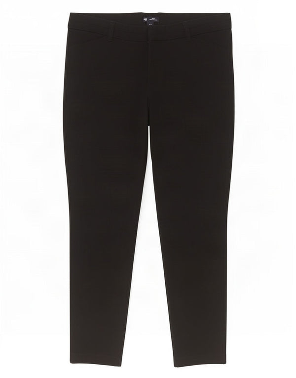 Spodnie damskie Gap Slim UK 18 XL W36 L28 Czarna bawełna