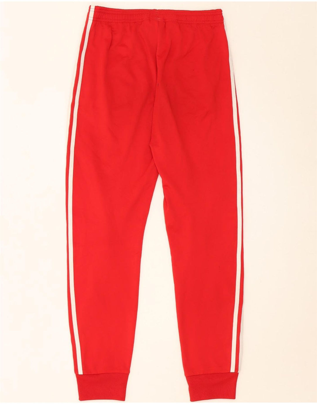Chłopięce spodnie dresowe ADIDAS Joggery 13-14 lat Czerwony poliester