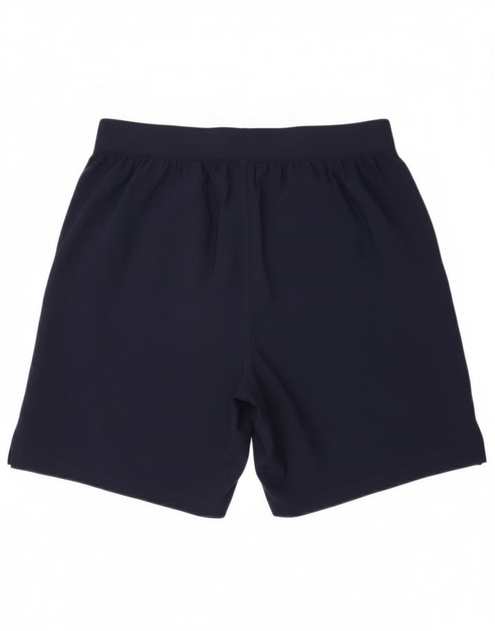 Damskie spodenki sportowe Under Armour UK 10, małe, granatowe, poliestrowe