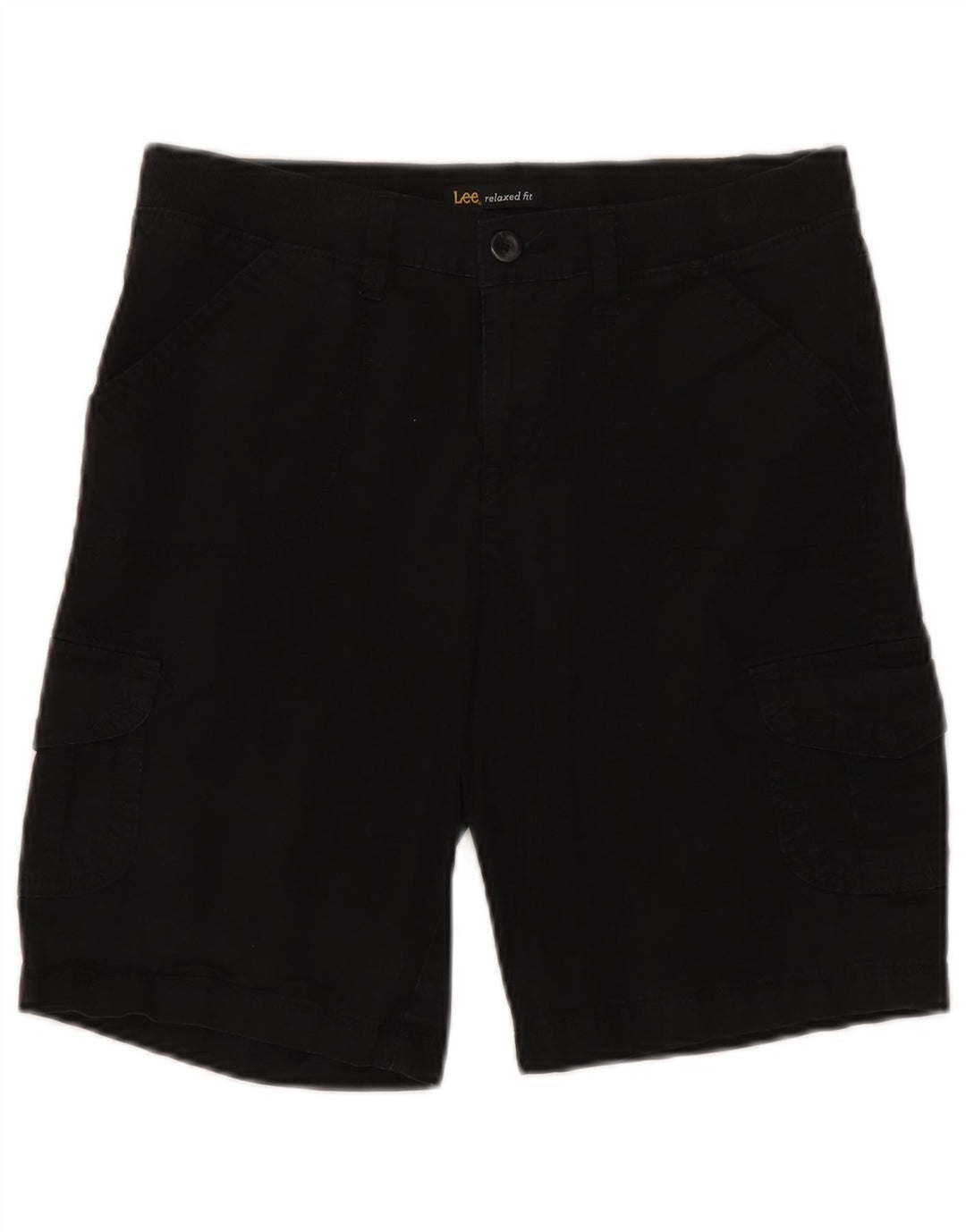 Damskie szorty cargo Lee o swobodnym kroju US 8 Medium W30, czarne, bawełniane