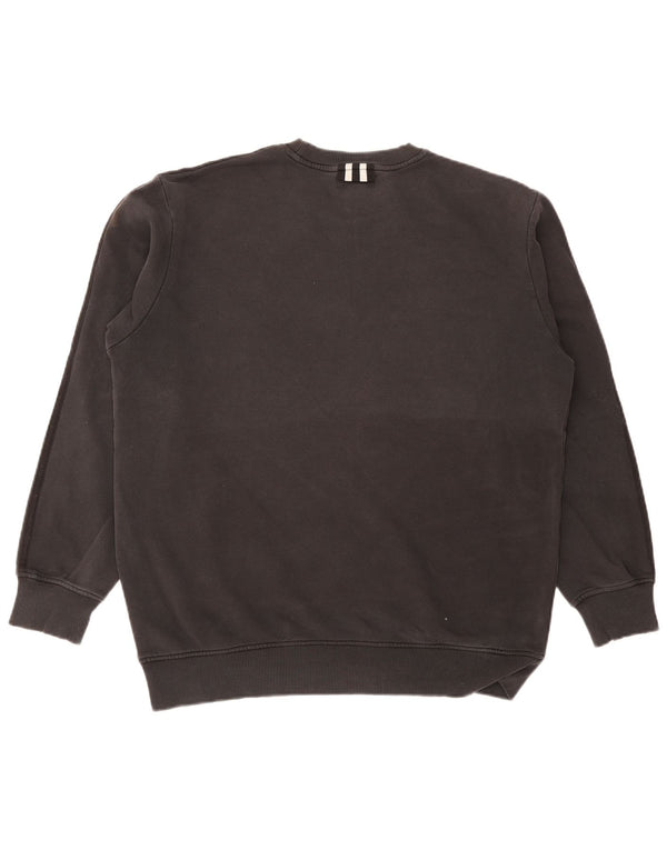 Bluza męska Adidas, duża, szara, bawełniana