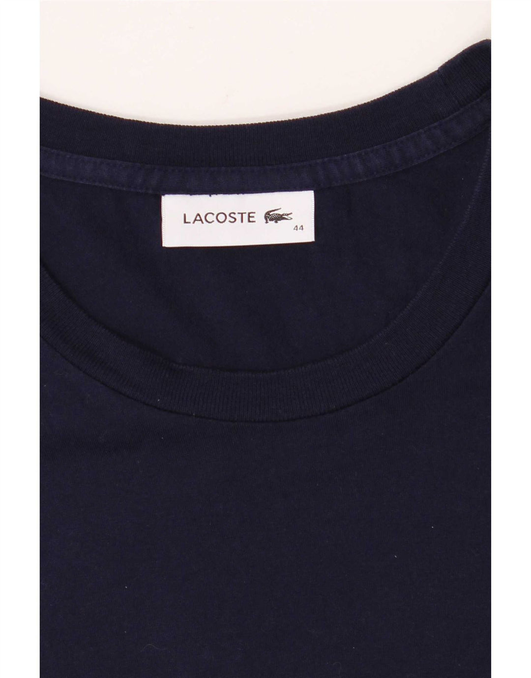 T-shirt damski Lacoste, rozmiar 44, duży, granatowy, bawełniany