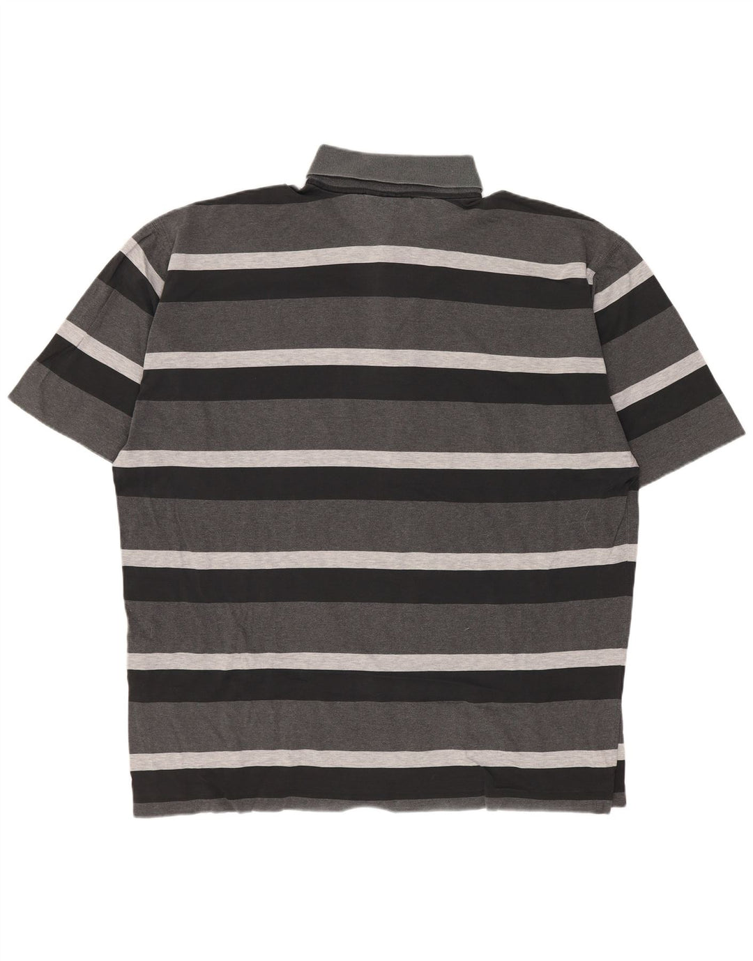 Męska żeglarska koszulka polo PAUL & SHARK, duża, bawełniana w szare paski