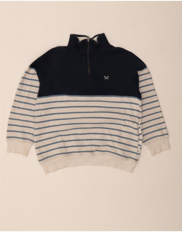 Damska bluza Crew Clothing Sweter UK 12 Średni granatowy w paski