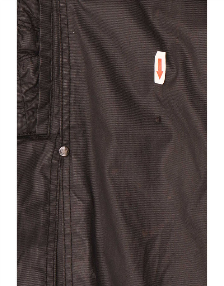Damski trencz KHUJO UK 18 XL, czarny poliester