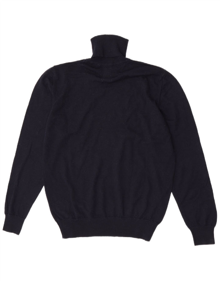 Damski sweter Murphy & Nye o regularnym kroju i golfie XL, granatowy