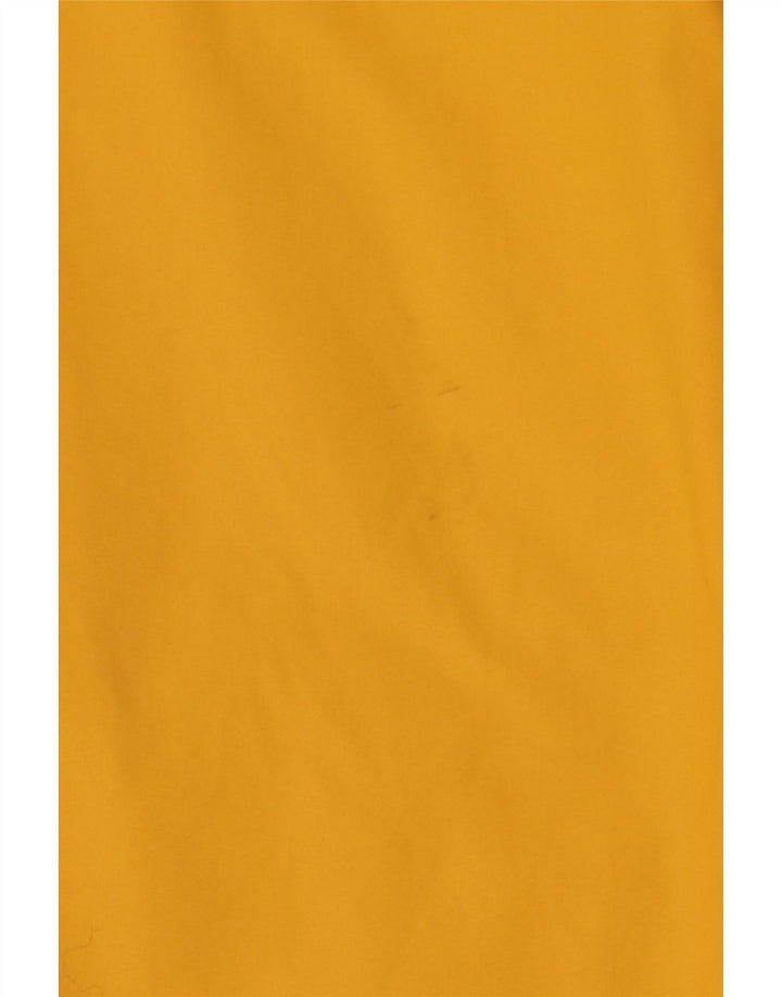 Damska kurtka przeciwdeszczowa oversize AESSE IT 46, duża, żółta nylonowa