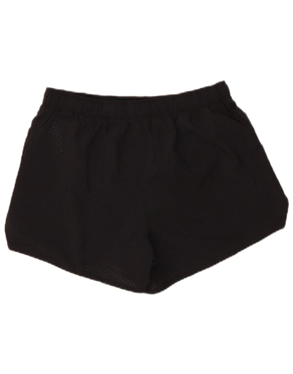 Nike Womens Dri Fit Sport Shorts UK 14 Medium Black Polyester