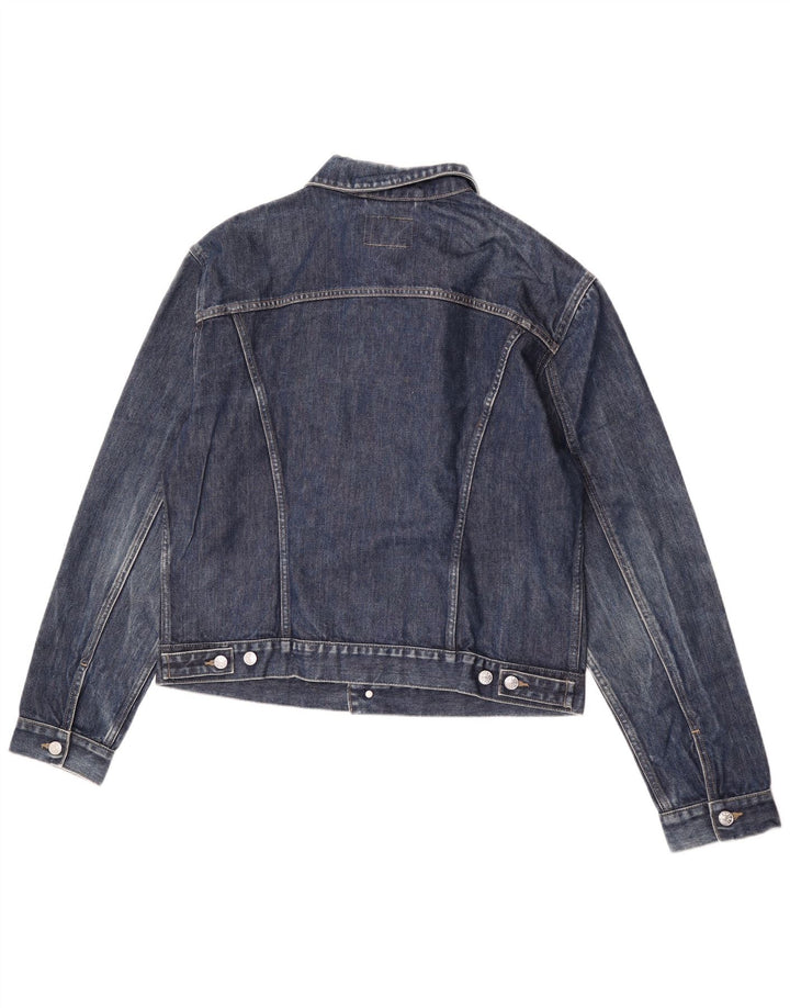 Kurtka damska Rifle Crop Denim UK 20 2XL Granatowa, bawełniana