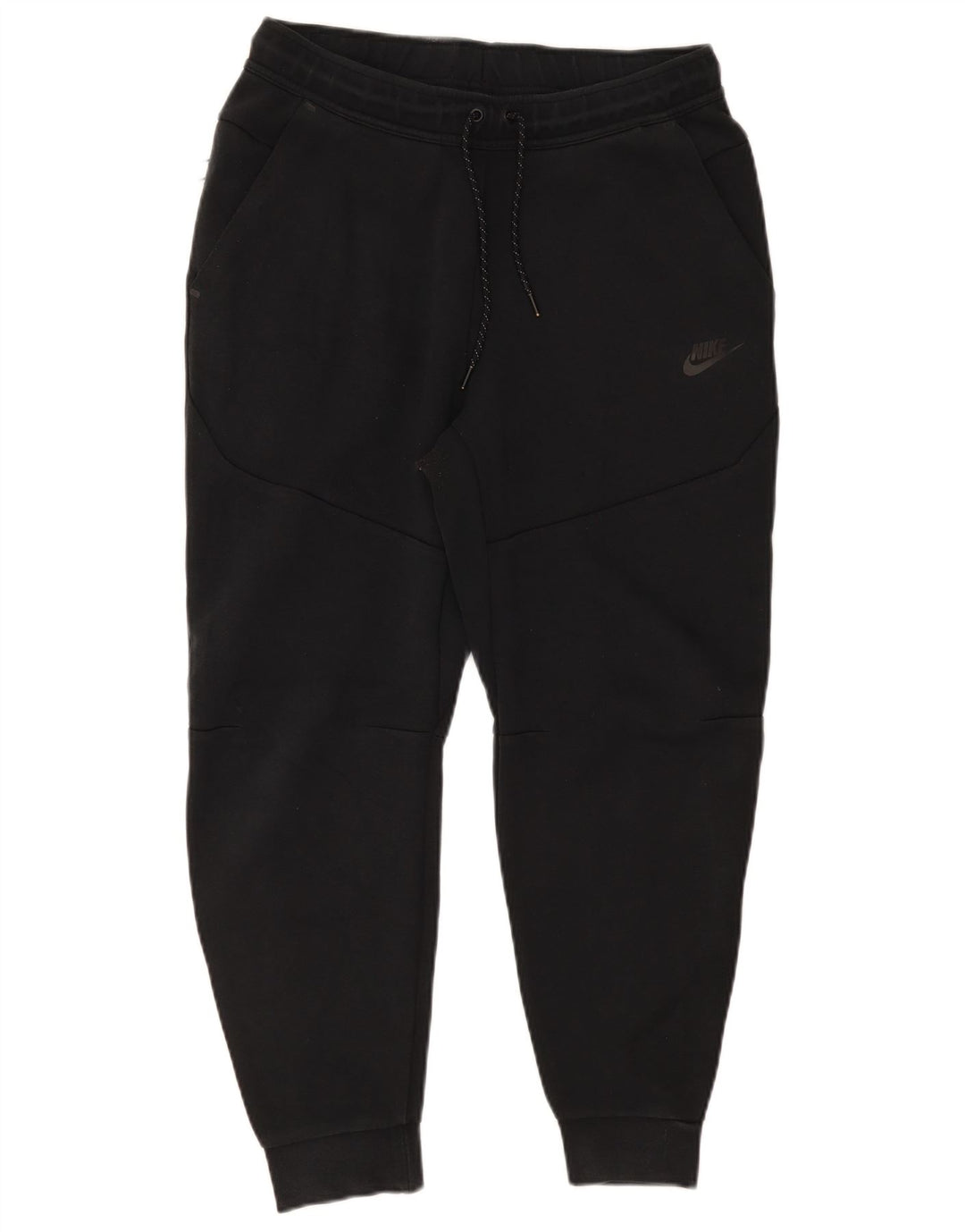 Męskie spodnie dresowe Nike, joggery, średnia czarna bawełna