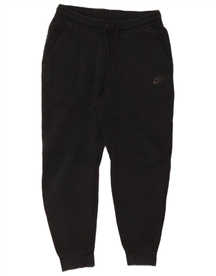 Męskie spodnie dresowe Nike, joggery, średnia czarna bawełna