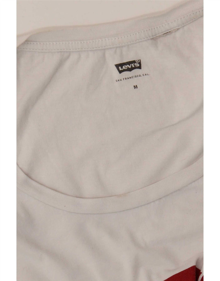 Damska kamizelka z grafiką Levi's Top UK 12 Medium White
