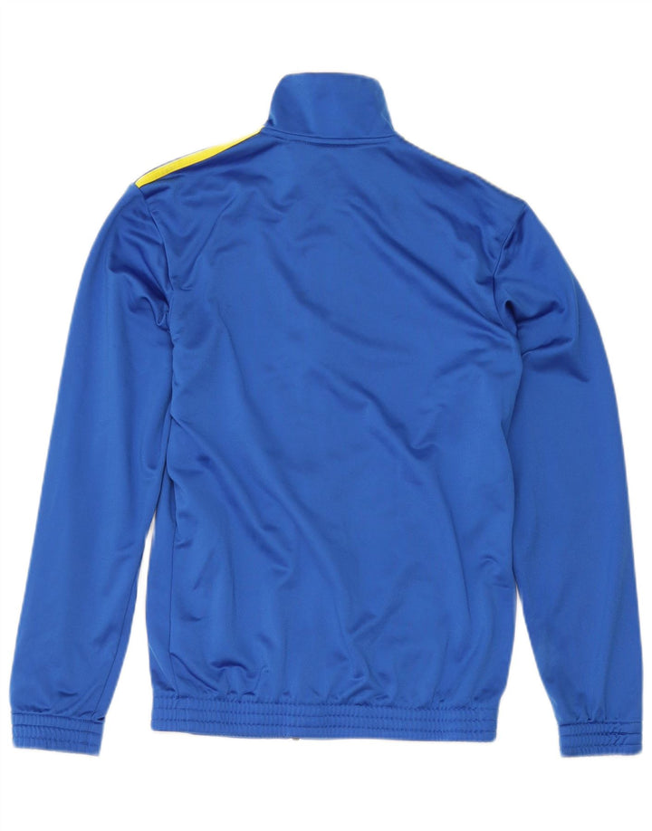 Adidas Męska bluza dresowa Top Jacket UK 36/38 Mały niebieski poliester