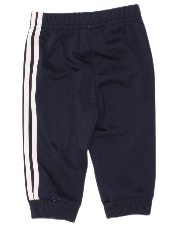 Spodnie dresowe Adidas Baby Boys Joggers 3-6 miesięcy Granatowy poliester