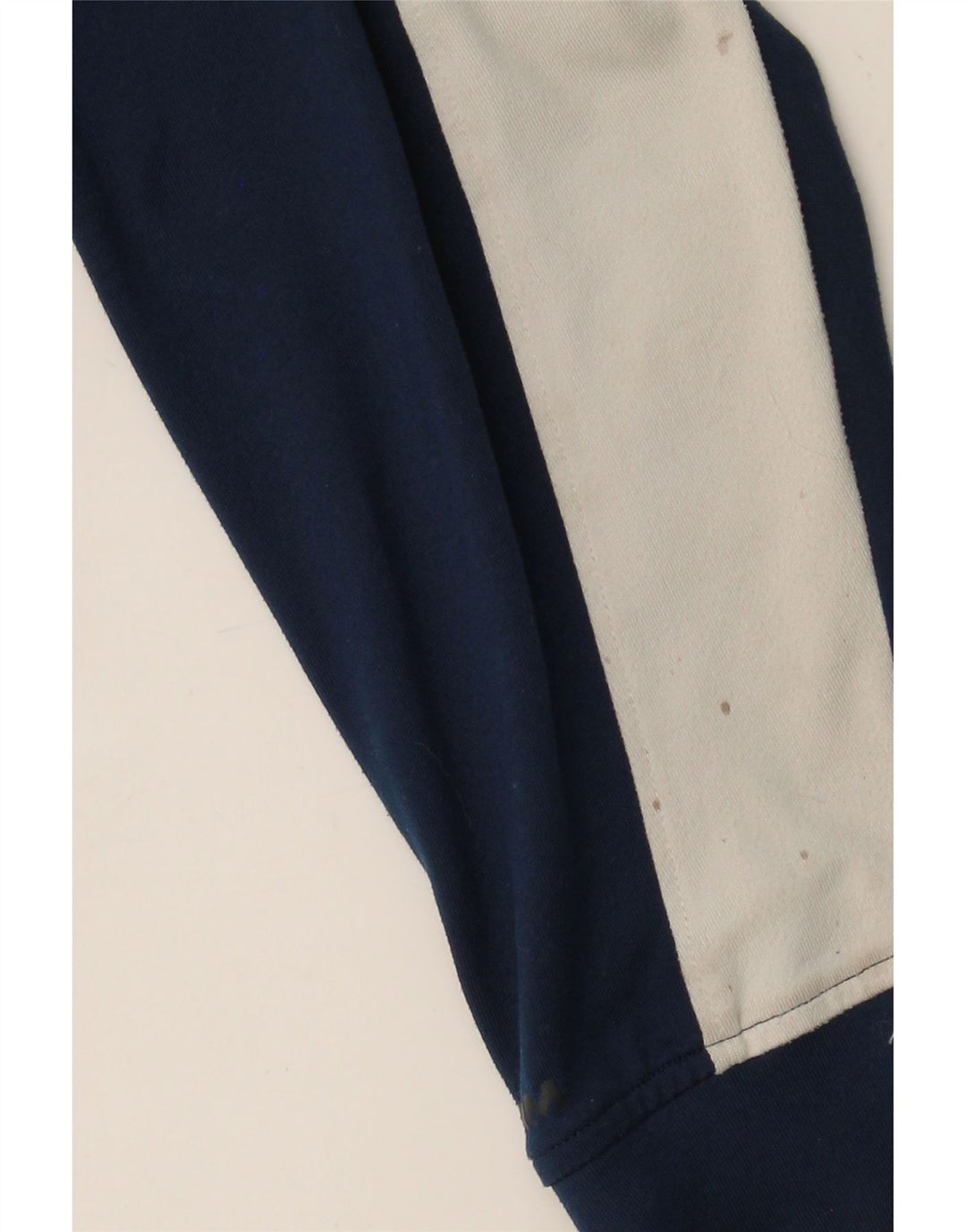 UNDER ARMOUR Mens Pullover Tracksuit Top Medium Navy Blue Colourblock