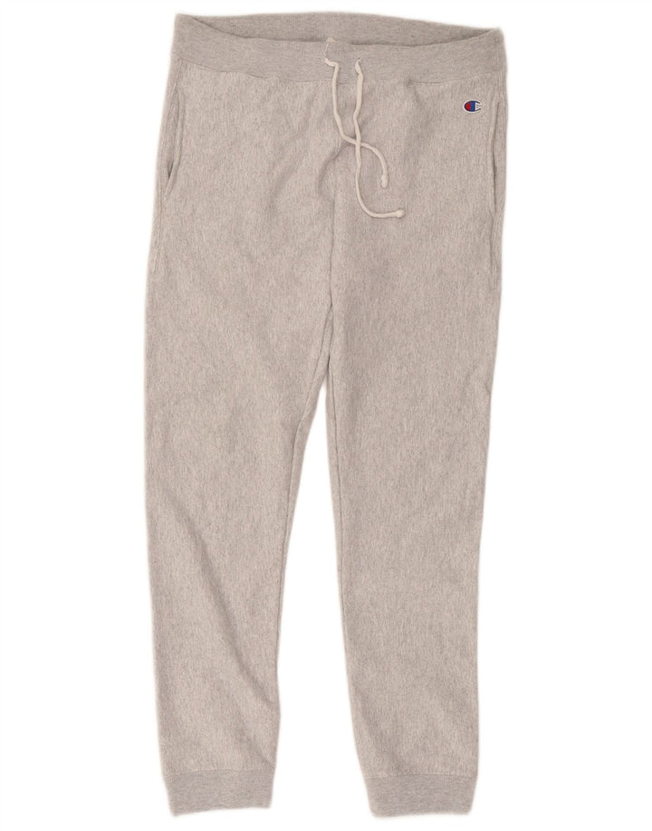 Damskie spodnie dresowe Champion Reverse Weave Joggers UK 14 Medium Grey