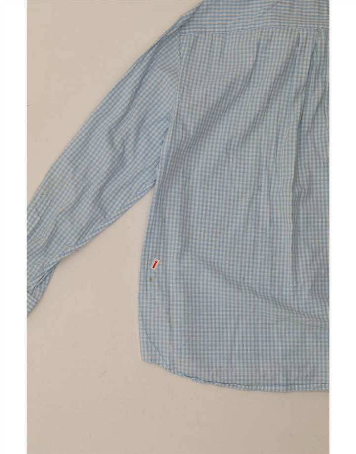 VINEYARD VINES Mens Shirt Large Blue Check Cotton Vintage Vineyard Vines and Second-Hand Vineyard Vines from Messina Hembry 