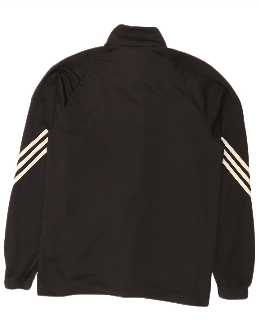 Adidas Męska kurtka dresowa Climalite, średnia czarna poliester