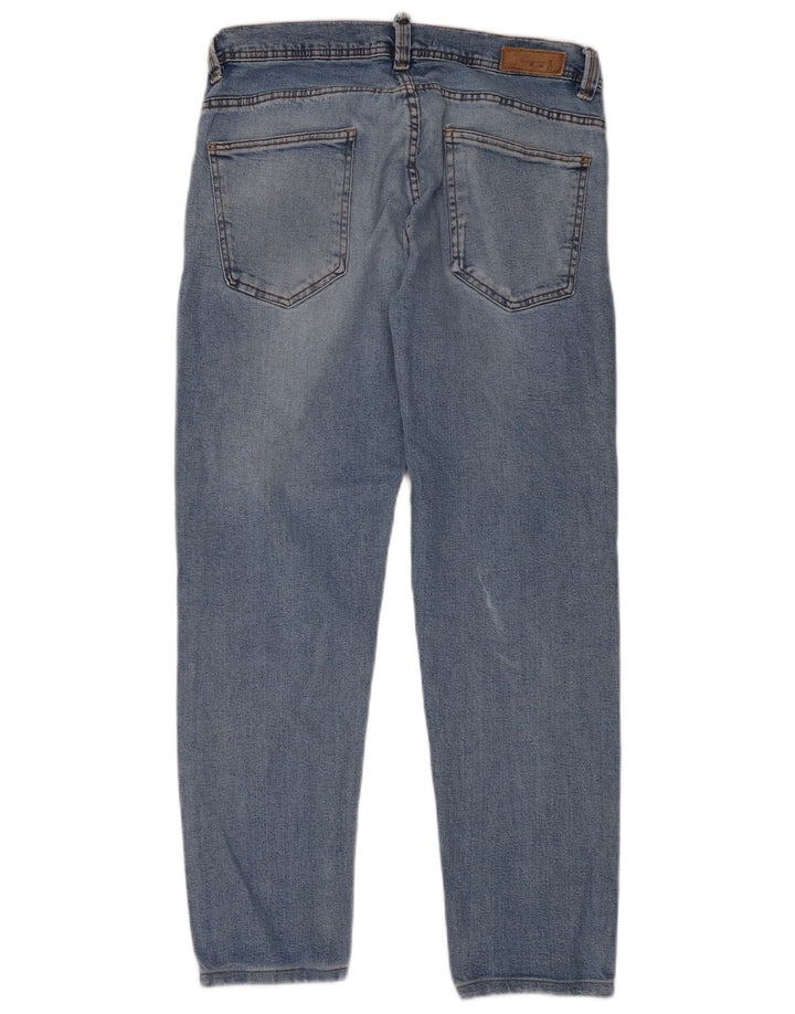 Męskie jeansy Zara Slim EU 44 Large W34 L30 Niebieskie