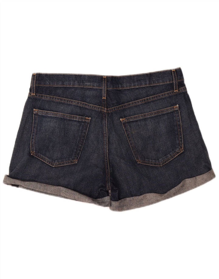Damskie spodenki jeansowe Gap UK 12 Medium W32 Niebieskie bawełniane