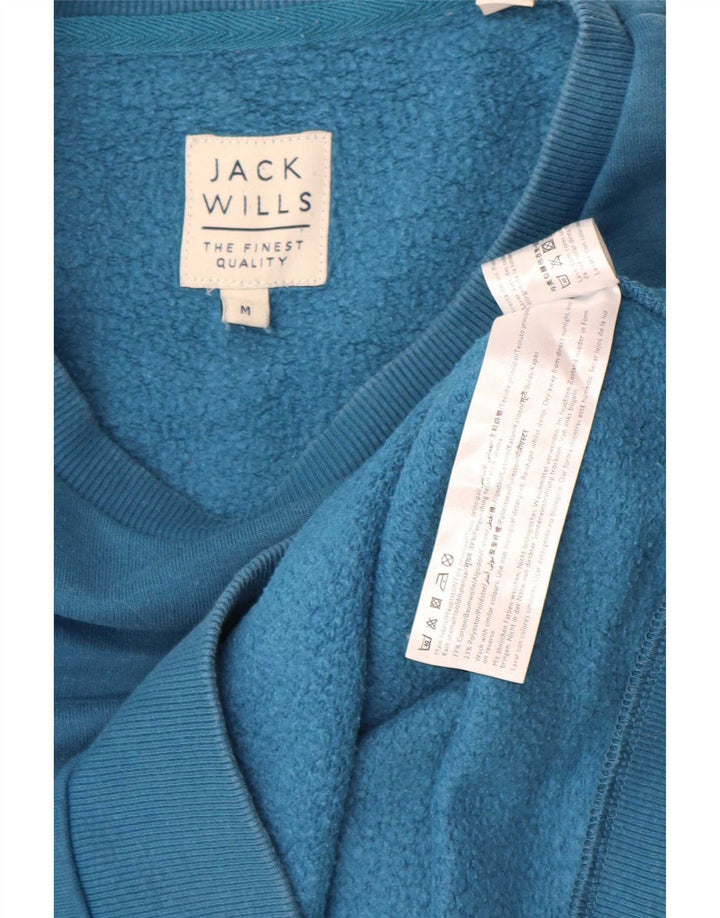 Męska bluza dresowa Jack Wills, średnioniebieska, bawełniana