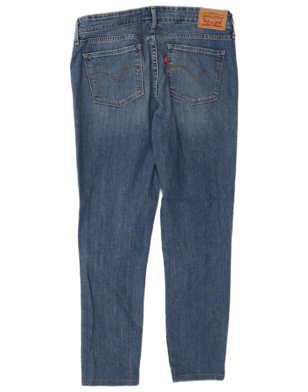 Damskie jeansy Levi's 711 Skinny W28 L27 Niebieska bawełna