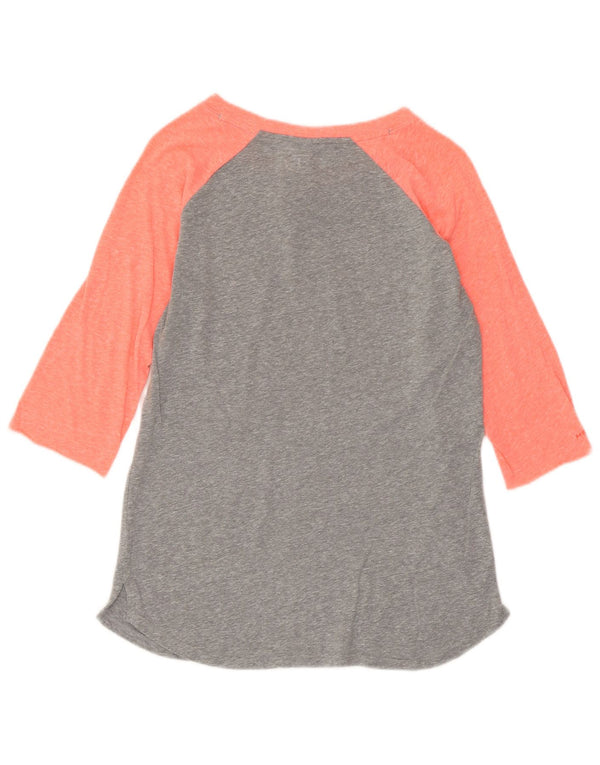 Damski top UNDER ARMOUR Heat Gear Graphic z rękawem 3/4, UK 12, średni szary