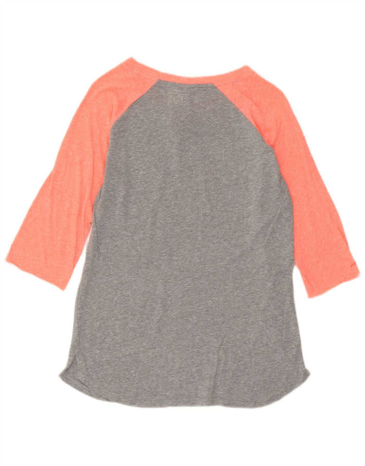 Damski top UNDER ARMOUR Heat Gear Graphic z rękawem 3/4, UK 12, średni szary