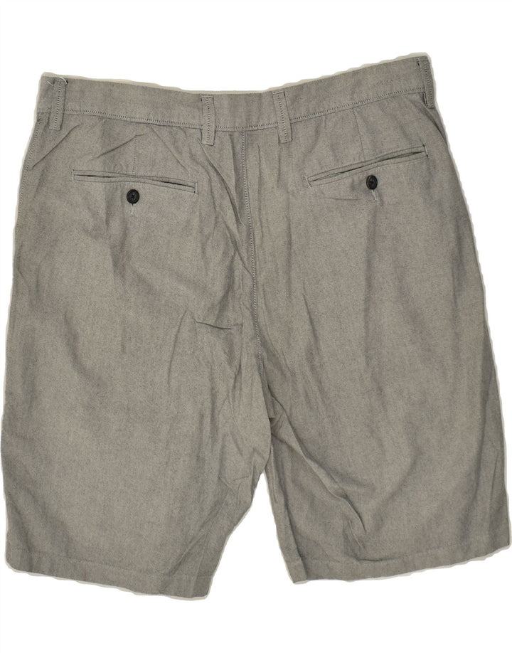 J. CREW Mens Chino Shorts W35 Large Grey | Vintage J. Crew | Thrift | Second-Hand J. Crew | Used Clothing | Messina Hembry 